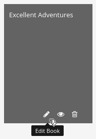 Edit book tooltip